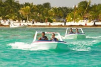 Drive you own speed boat in the ocean