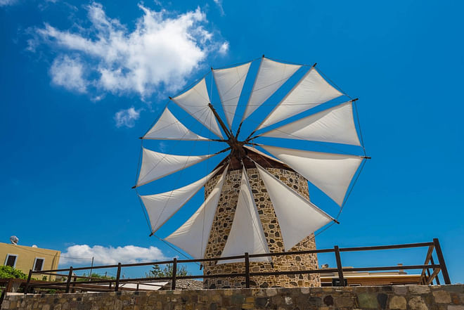 Antimachia Windmill, Kos Island, Greece