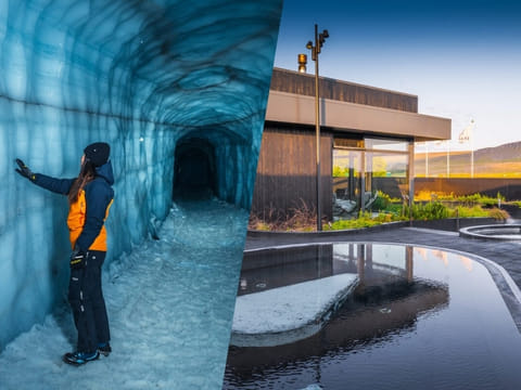 Into the Glacier & Krauma Geothermal Spa