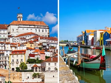 Private Day Tour of Aveiro, Costa Nova, and Coimbra from Porto
