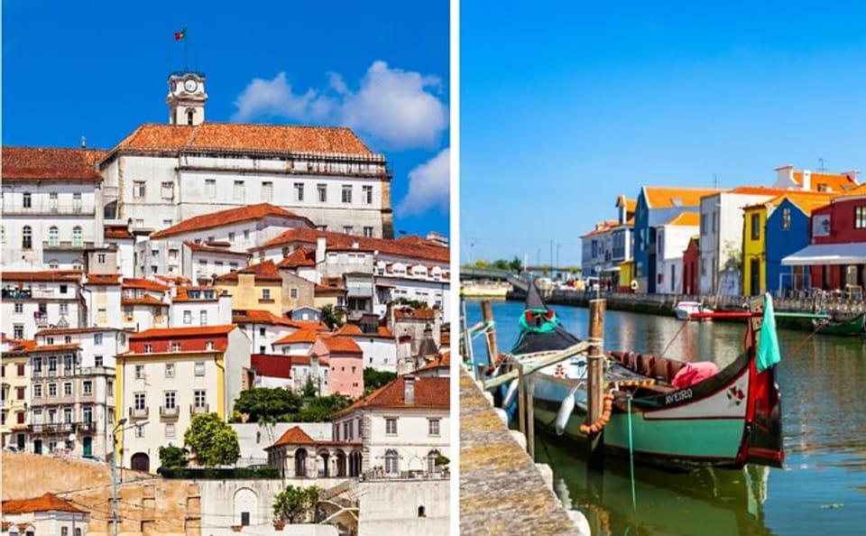 Private Day Tour of Aveiro, Costa Nova, and Coimbra from Porto