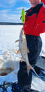 Arctic Ice Fishing by Snowshoe 1