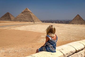 Cairo Day Tour with Grand Egyptian Museum from Sharm El-Sheikh
