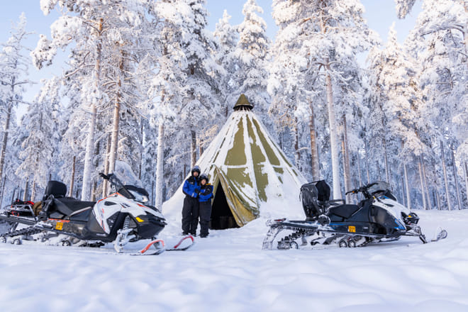 Snowmobile Safari in the Arctic Nature - Rovaniemi photo 2