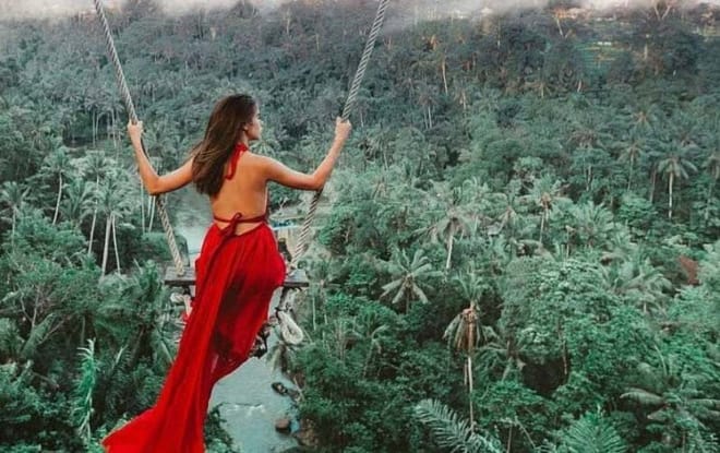Bali Swing and White Water Rafting Experience with All Inclusive