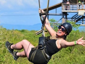 Dunn's River Falls and Zip Lining Adventure from Montego Bay