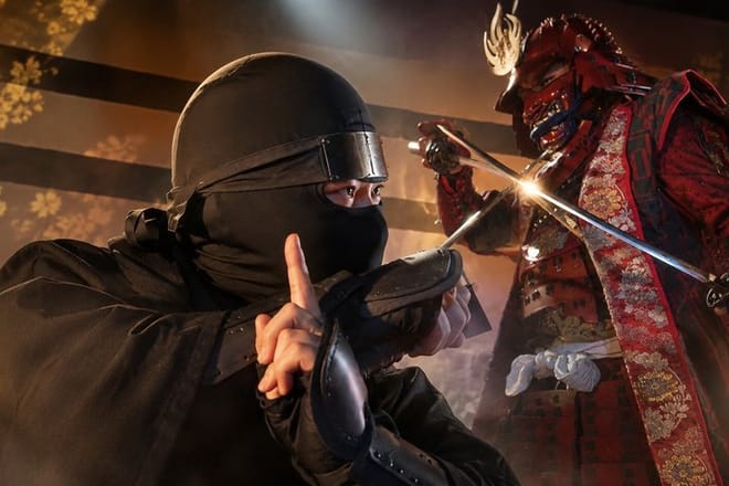 1 Hour Samurai Ninja Show in Gion Kyoto 10