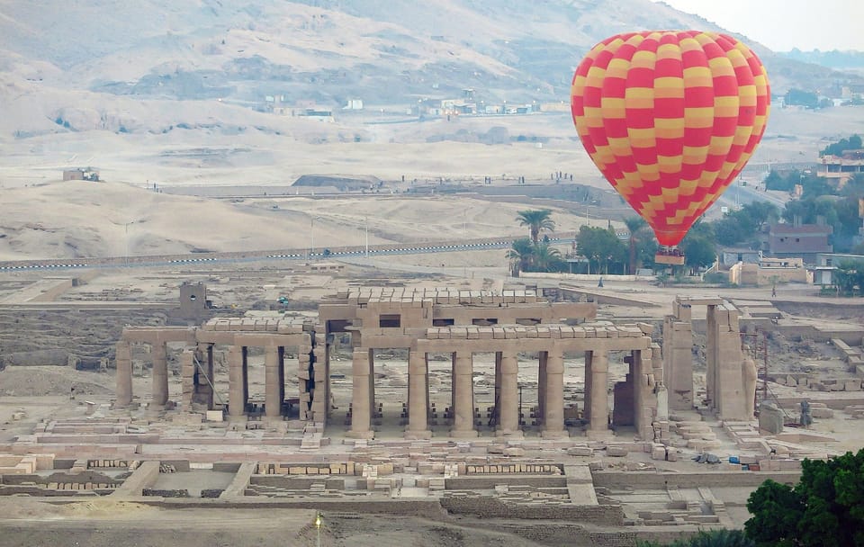 Hot Air Balloon Ride Over Luxor's Ancient Landscapes