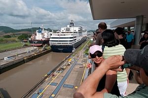 Transfer to Panama Canal (Miraflores Locks)