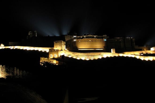 Night Look of Amer Fort