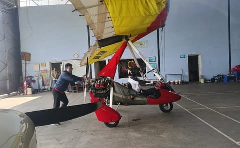 Sky Surfing Adventure Over Yogyakarta's Depok Beach