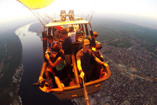 Hot air balloon Luxor 2