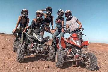 Agafay Desert Adventure: Quad Biking, Camel Ride, and Dinner