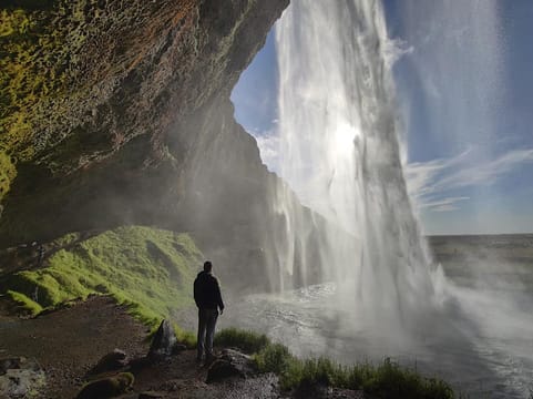 South Coast Waterfalls, Black Beach and Glacier Adventure | Small Group Day Tour
