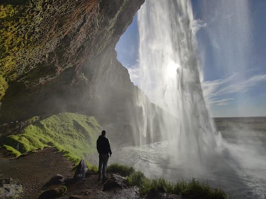 South Coast Waterfalls, Black Beach and Glacier Adventure | Small Group Day Tour