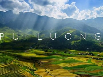 Pu Luong 3 Days Tour from Hanoi : Waterfall, Cave & Water Wheels