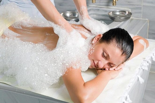 Foam massage