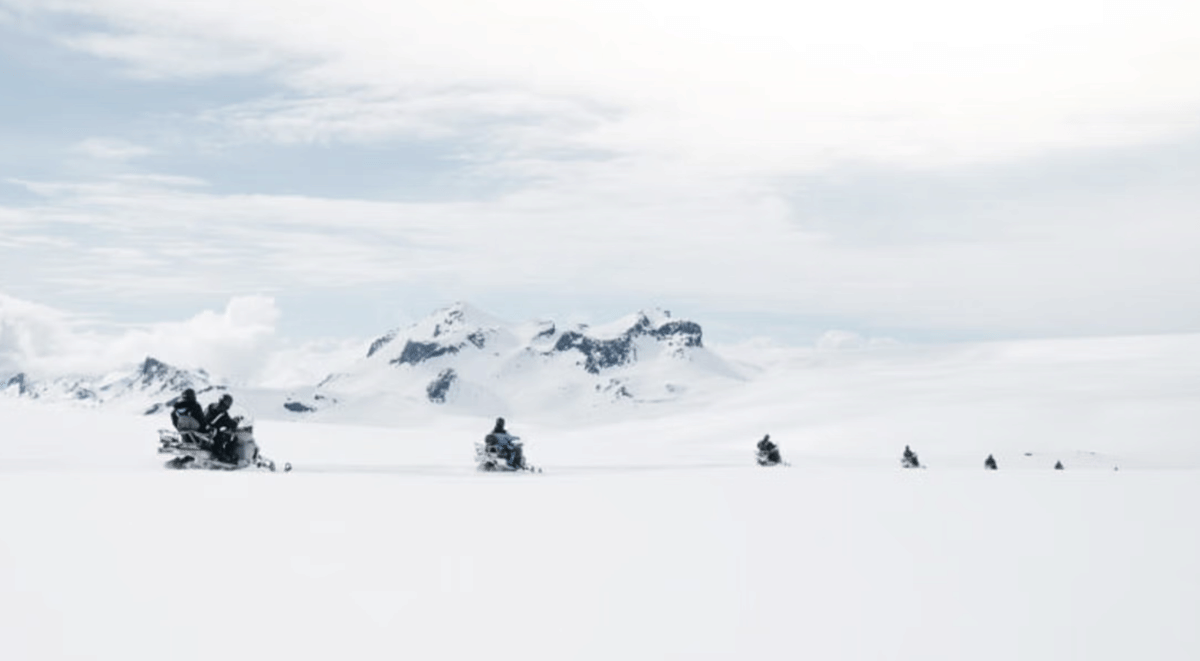 Private Golden Circle & Snowmobiling Tour