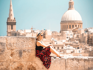 Afternoon Valletta Harbour Cruise and Free Time In Sliema (Including Guide and Transport)