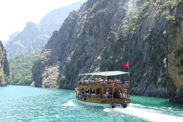 Green Canyon Boat with Lunch & Transfer from Antalya