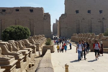 Luxor`s Hot-air balloon Karnak, Hatshepsut, Madinat Habu Temples