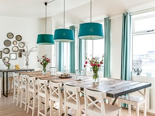 Salt Eldhus cookery school dining area