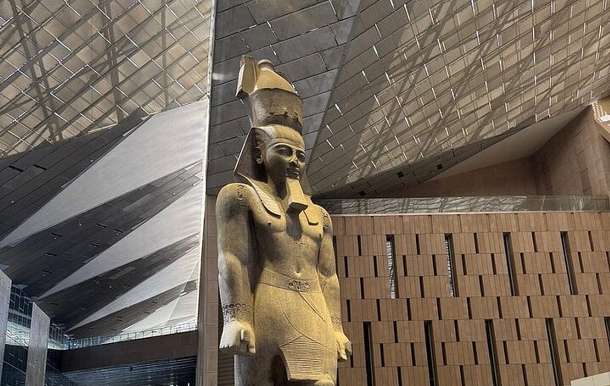 The Grand Egyptian Museum And Cairo Tour By Bus from Sharm