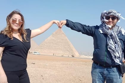 Private full day tour to Giza Pyramids, Sphinx, Sakkara and Dahshour with guided