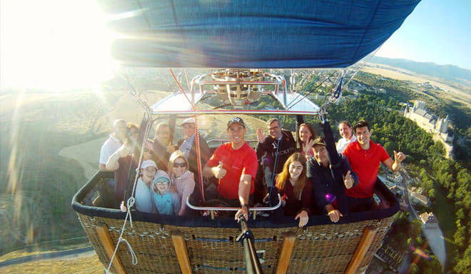 Balloon Flight in Segovia