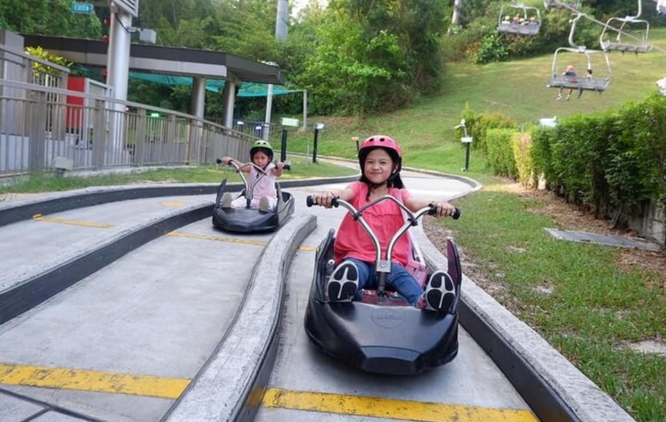 Skyline Luge Adventure at Sentosa Island, Singapore