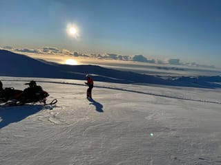 Snowmobiling on Eyjafjallajökull, photo 8
