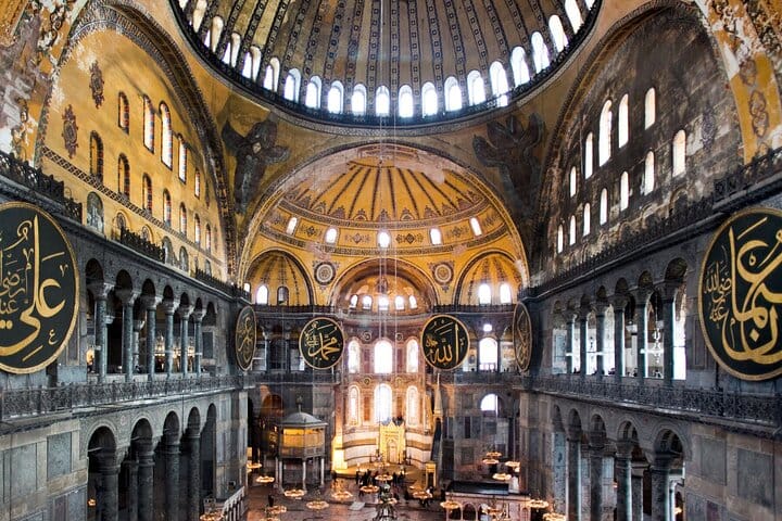 Istanbul Blue Mosque Hagia Sophia Guided Tour with Tickets