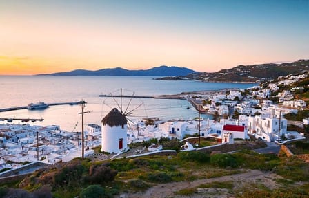 Day Trip from Athens to Mykonos with Hotel Pickup