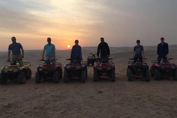 Desert Safari by Quad Bike Around Pyramids