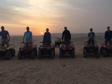 Quad Bike Desert Safari Tour Near the Pyramids in Giza