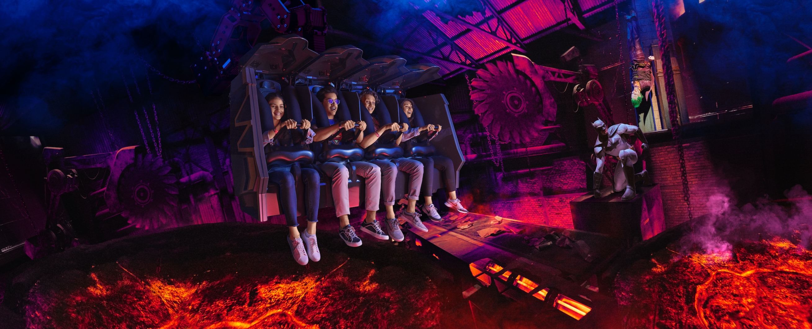 Warner bros Abu Dhabi visit with Daytur