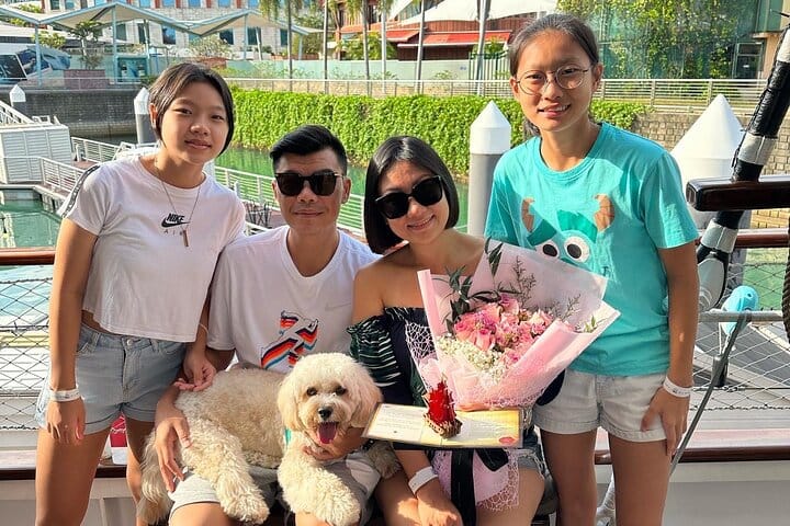 Paws on Deck: A Sunset Sail with Your Best Friend on the Royal Albatross