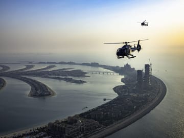 Helicopter Tour Over Dubai's Palm Jumeirah with Transfers