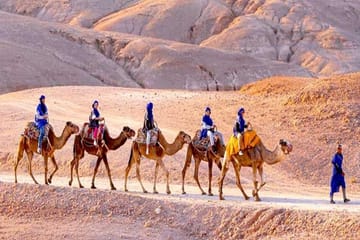 Camel Trek and Quad Ride in Agafay Desert near Marrakech