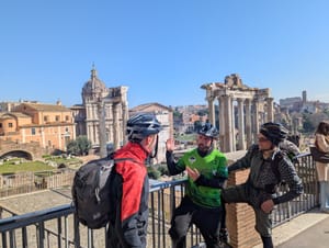 Rome E-Bike Highlights Tour & Tasting in Secret Cave