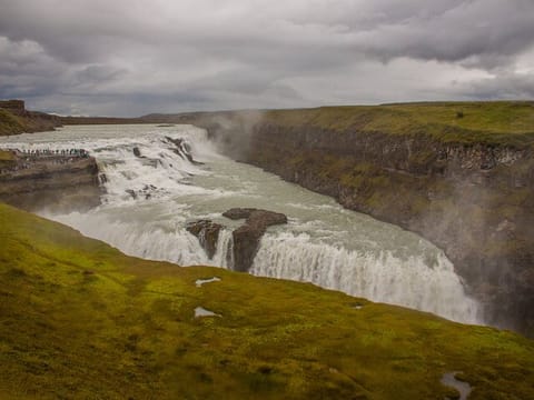 View of Gullfoss from the lower panoramic view point