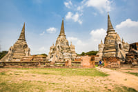 Ayutthaya Temples, Ruins and Lunch on scenic Cruise 2