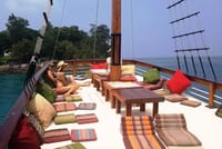 Large comfortable sundeck