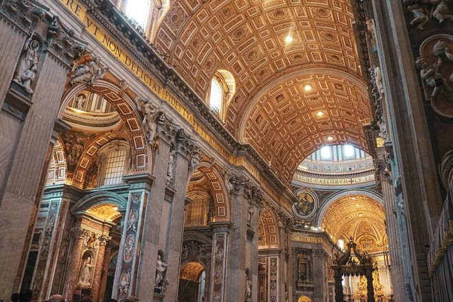 Rome's St. Peter’s Basilica Walking Guided Tour With Dome Climb 3