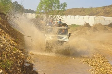 Jeep safari and Canyon Boat Tour from Side with Lunch