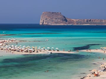 Full-Day Guided Tour of Gramvousa and Balos Lagoon from Chania