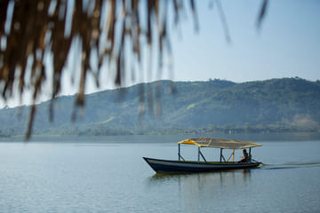 Scenic Boat Tour and Wildlife Viewing on Laguna Azul, Tarapoto