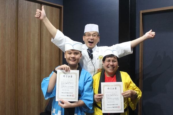 Light Sushi Class with Energetic Sushi Chef 5