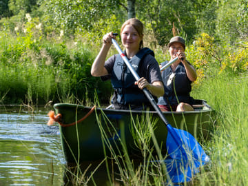 Canoeing Adventure on the River Pyhäjoki in Kemijärvi