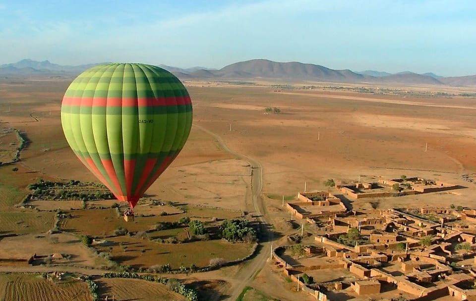 Hot Air Balloon Tour Over Agadir's Scenic Landscapes